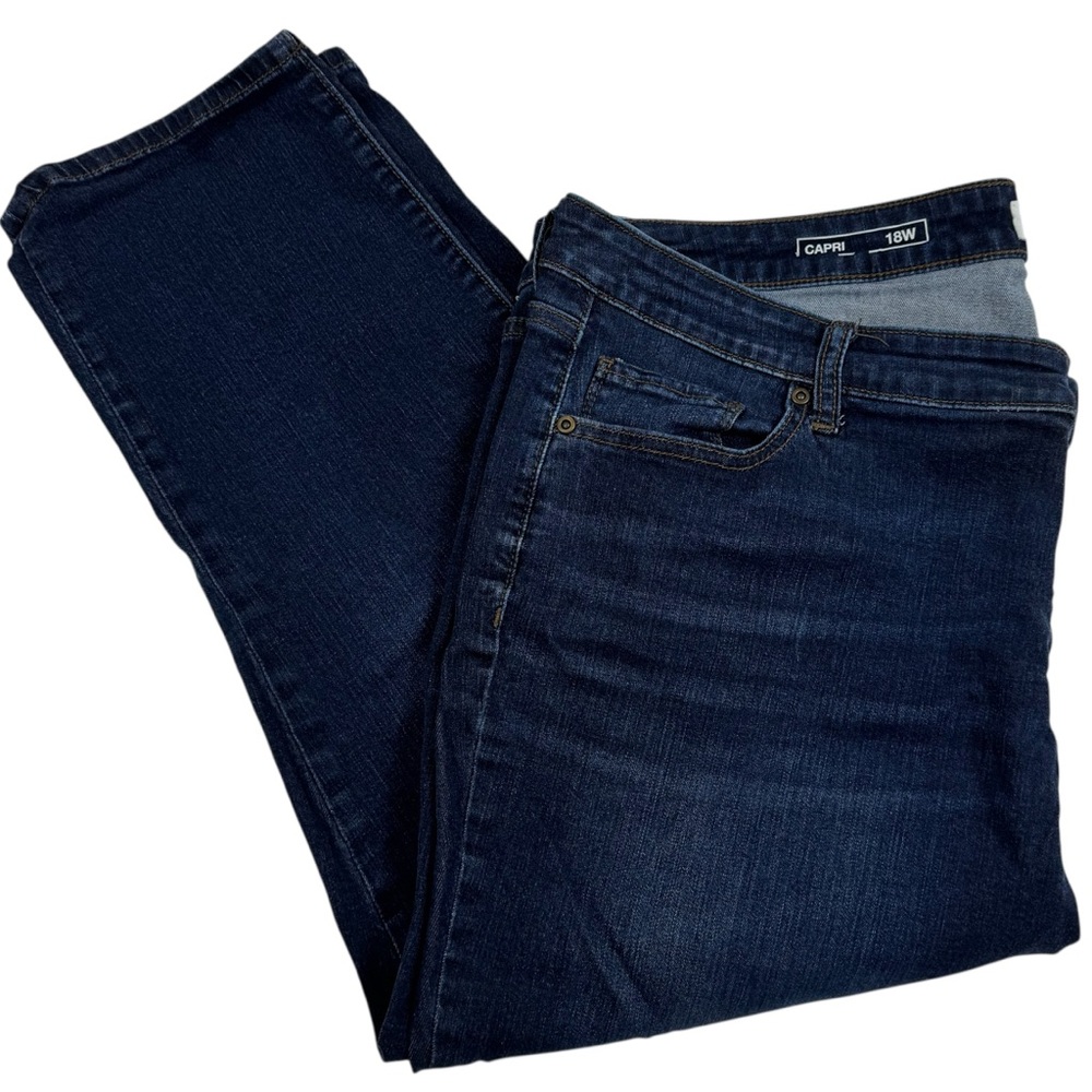 Sonoma Denim Capri Jeans 18 W - Picture 3 of 10